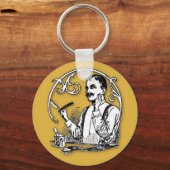 伝統的シェーバー キーホルダー (正面)