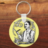 伝統的シェーバー キーホルダー (正面)