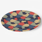 伝統的スタイル ペーパープレート (アングル)