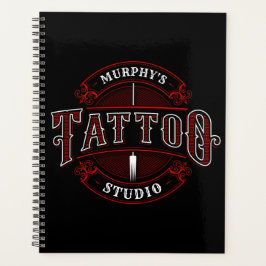 伝統的スタイルADD NAME Tattoo Studio Shop プランナー手帳