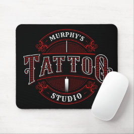 伝統的スタイルADD NAME Tattoo Studio Shop マウスパッド
