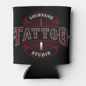 伝統的スタイルADD NAME Tattoo Studio Shop 缶クーラー (正面)