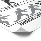 伝統的ステージ・オブ・ゾンビ婚約 ポスター (角)