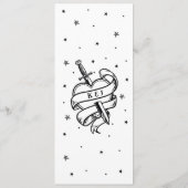 伝統的タトゥーメニュ結婚ーのロックハート食品 メニュー (裏面)