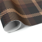 伝統的タータンチェックパターン ラッピングペーパー (ロールコーナー)