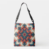 伝統的デザイントート クロスボディバッグ (裏面)