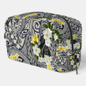 伝統的ハワイアンタパとプルメリア ドップキット (右コーナー)