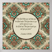 伝統的ファンシー賛美の ポスター (正面)