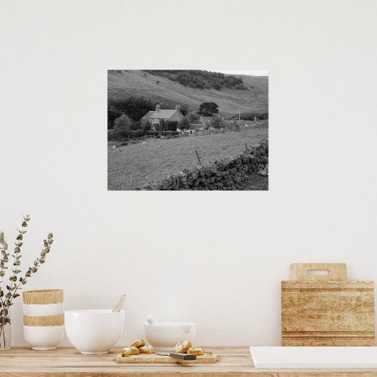 「伝統的ファームハウス」 ポスター (キッチン)