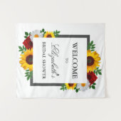 伝統的フローラブライダルシャワー タペストリー (正面(横))