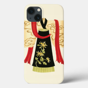 伝統的フローラプリント iPhone 13ケース