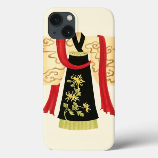 伝統的フローラプリント Case-Mate iPhoneケース (裏面)