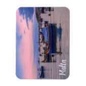 伝統的マルチーズボート マグネット (縦)