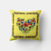 伝統的モチ伝統的ー、ルーマニアT-S クッション (裏面)