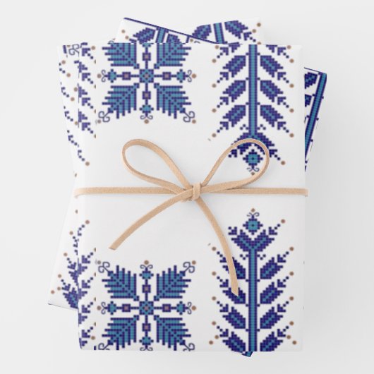 伝統的モチ伝統的ー、ルーマニアT-S ラッピングペーパーシート (インサイチュ)