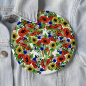 伝統的モチ伝統的ー、ルーマニアT-S 缶バッジ (インサイチュ)