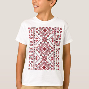 伝統的モチ伝統的ー、ルーマニアT-S Tシャツ