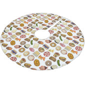 伝統的ユダヤ料理食料理料理 ブラッシュドポリエステルツリースカート (アングル)