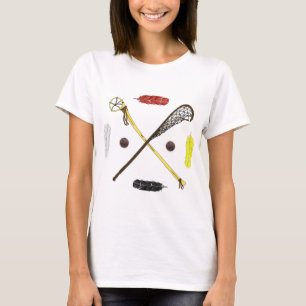伝統的ラクロス Tシャツ