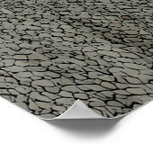 伝統的ラグインスパイアデザイン ポスター (角)