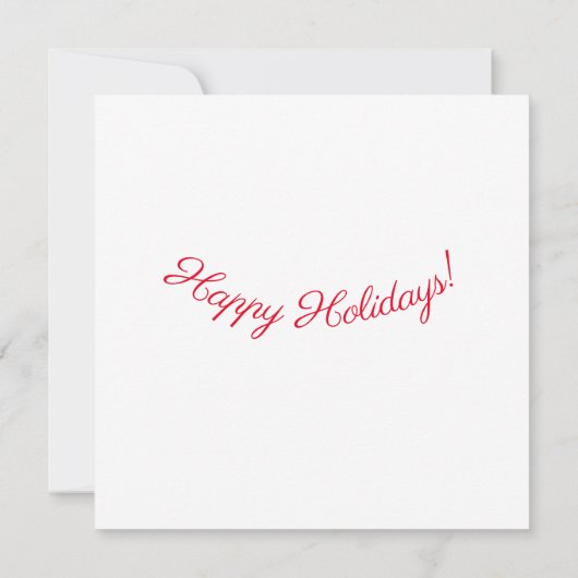 伝統的ヴィンテージビクトリアンクリスマス カード (裏面)