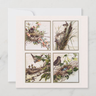 伝統的ヴィンテージビクトリアンクリスマス カード