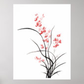 伝統的中国のアイリス – one ポスター (正面)