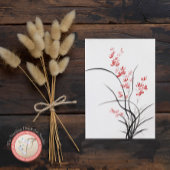 伝統的中国のアイリス – one ポストカード