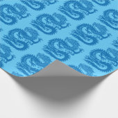 伝統的中国のドラゴン紙 ラッピングペーパー (角)