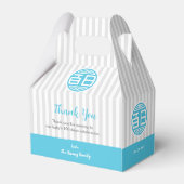 伝統的中国のベビー100日百日（青） フェイバーボックス (裏面サイド)