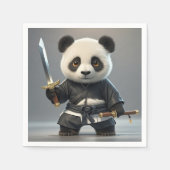 伝統的中国の物中国の類，カンフー，チー スタンダードカクテルナプキン (正面)