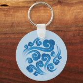 伝統的中国の雲 キーホルダー (正面)