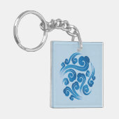 伝統的中国の雲 キーホルダー (正面左)