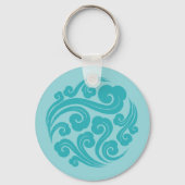 伝統的中国の雲 キーホルダー (裏面)