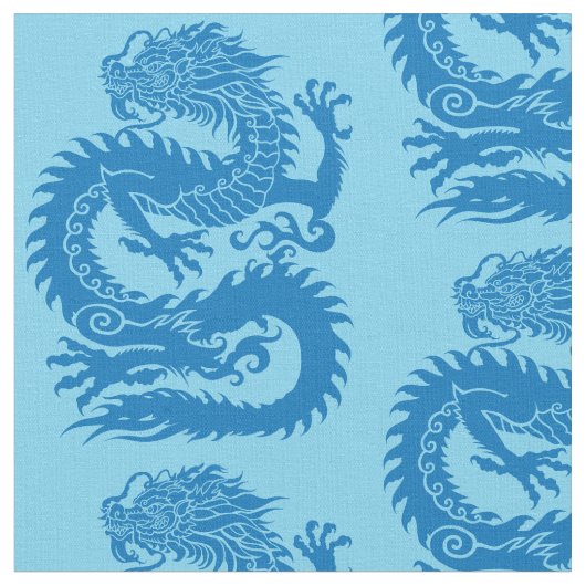 伝統的中国の龍 ファブリック (クローズアップ)