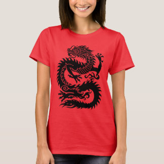 伝統的中国の龍 Tシャツ