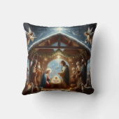 伝統的出生シーン クッション (裏面)