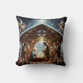 伝統的出生シーン クッション