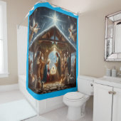 伝統的出生シーン シャワーカーテン (インサイチュ)