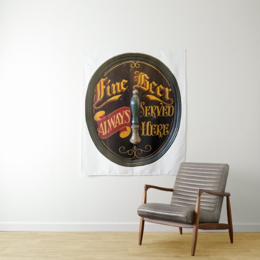 伝統的実在エールまたはビアパブバー タペストリー (インサイチュ)