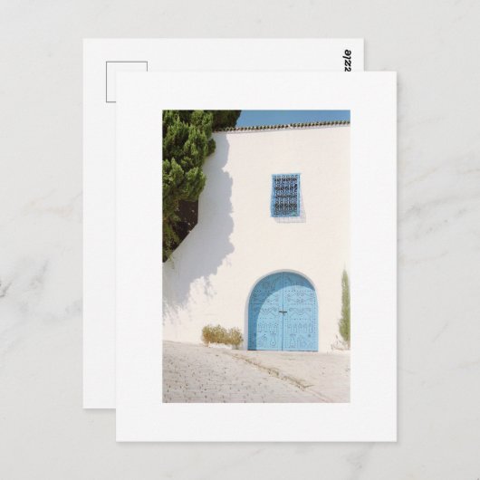 伝統的家:チュニジア ポストカード (正面/裏面)