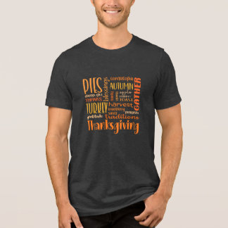伝統的感謝祭のTシャツ トライブレンドTシャツ