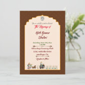 伝統的招待状 (スタンド正面)