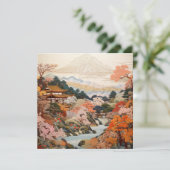 伝統的日本のタペストリーエレガントデザイン (スタンド正面)