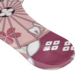 伝統的日本のフローラ桜ピンクガラス カッティングボード (角)