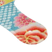 伝統的日本のフローラ赤黄色ガラス カッティングボード (角)