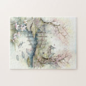 伝統的日本の春 ジグソーパズル (横)