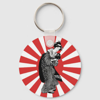 伝統的日本の浮世絵 キーホルダー