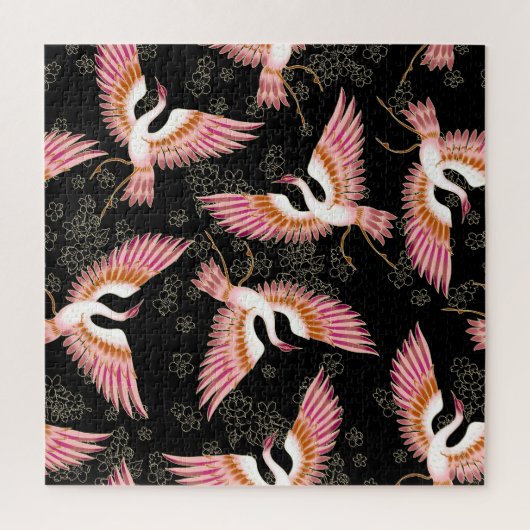 伝統的日本の紋様 ジグソーパズル (縦)