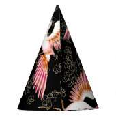 伝統的日本の紋様 パーティーハット (裏面)